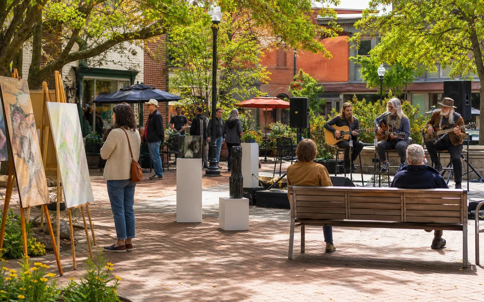 Representative editorial image of a community arts event