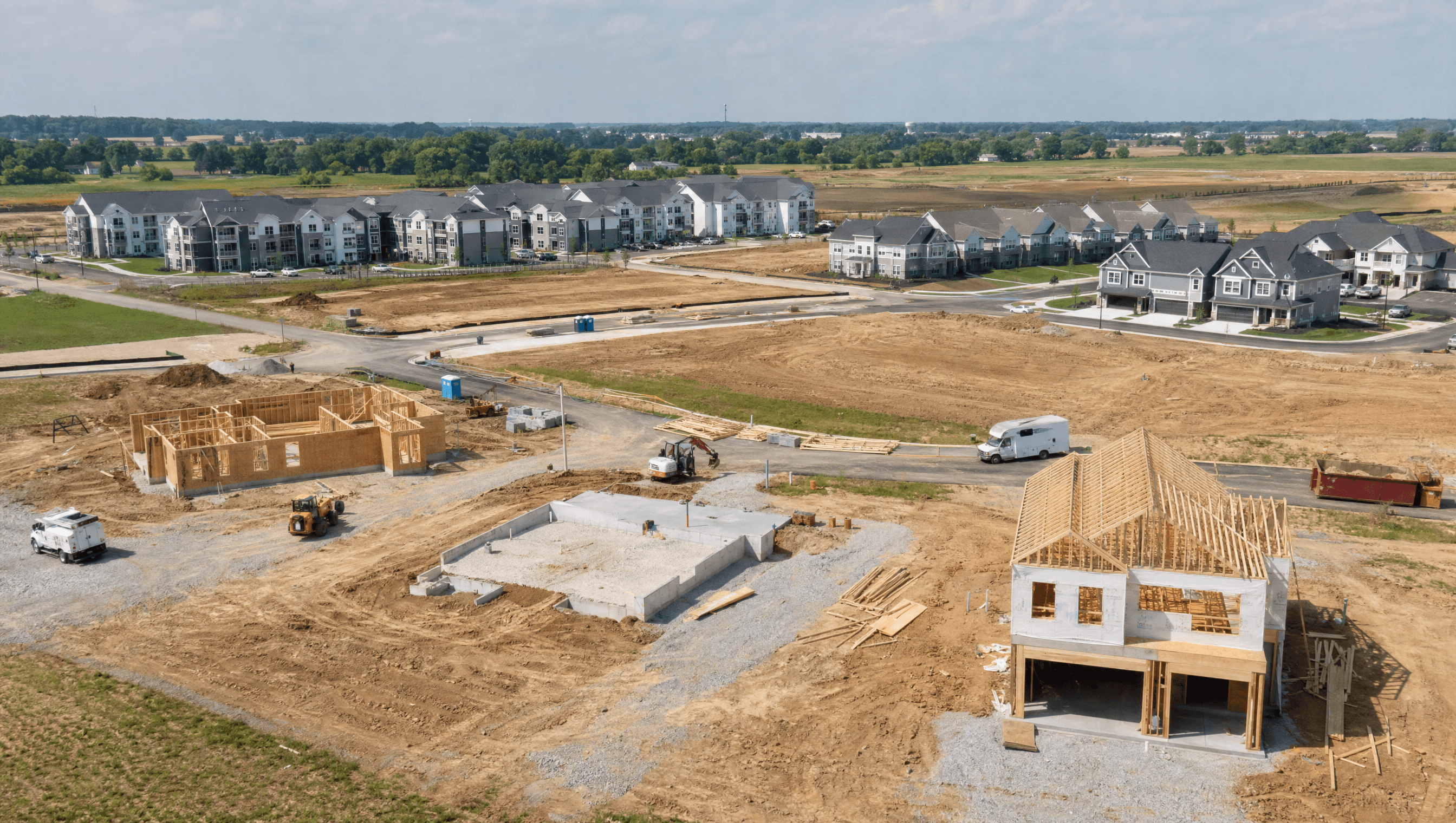 Reynoldsburg Approves Summit Crossing: 664 Townhomes and Apartments on Summit Road