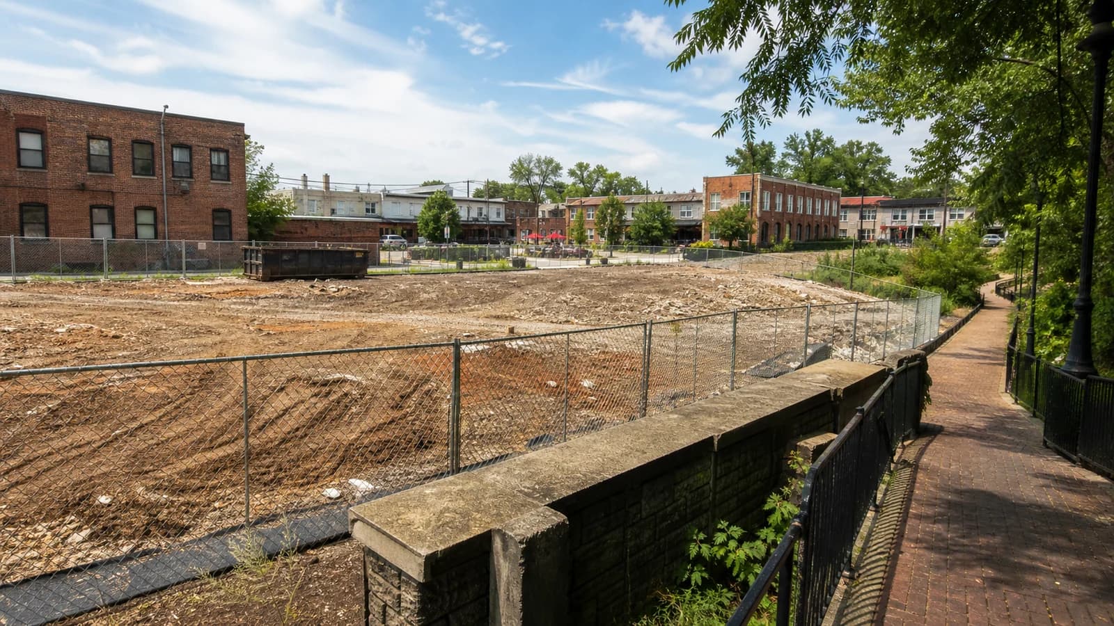 Gahanna Creekside Site Is Cleared, but Plans Are Still Early